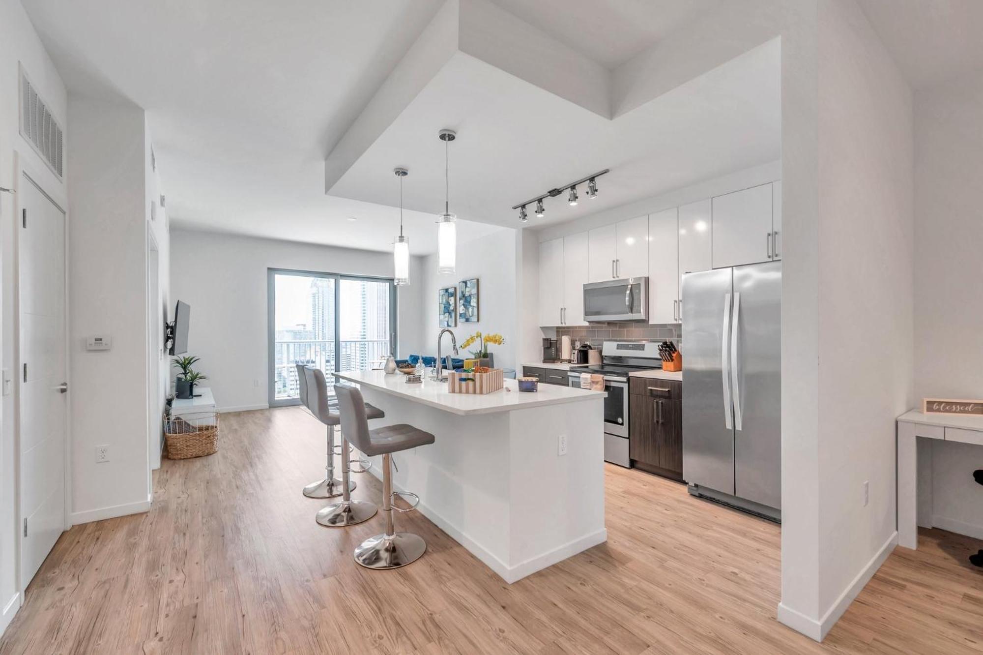 Luxury 1 Bedroom With Den Downtown Tampa Apt - City Views, Rooftop Pool, Workspace Exteriör bild
