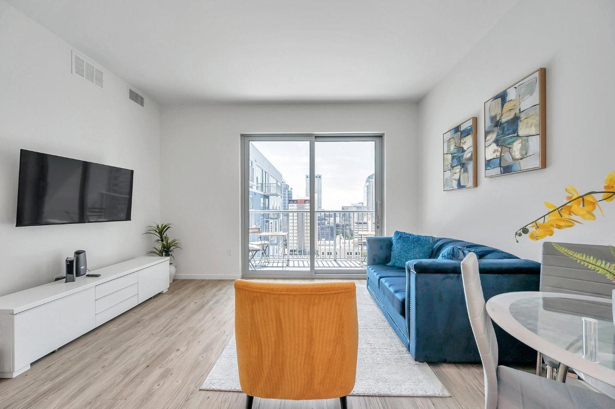 Luxury 1 Bedroom With Den Downtown Tampa Apt - City Views, Rooftop Pool, Workspace Exteriör bild