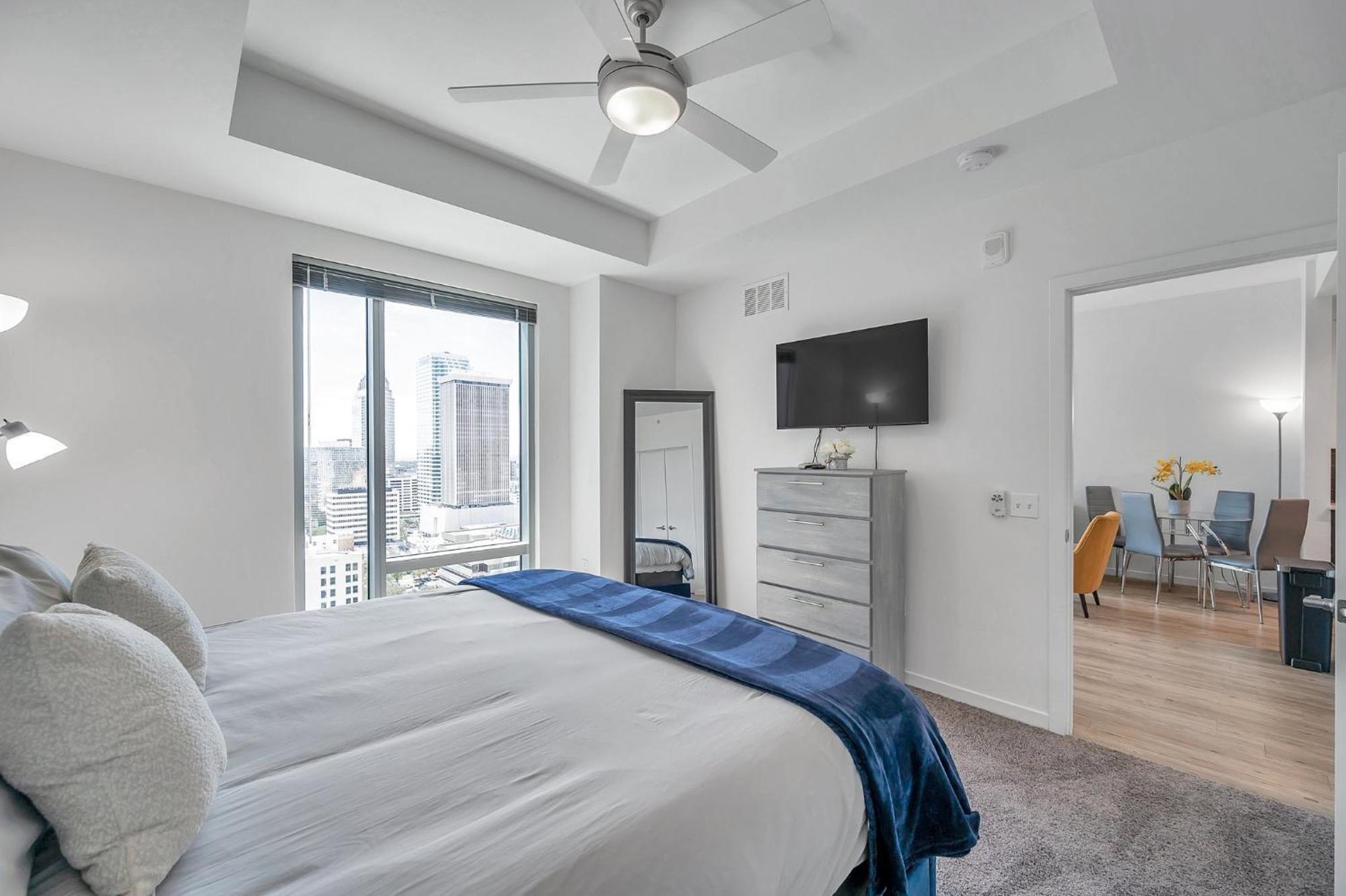 Luxury 1 Bedroom With Den Downtown Tampa Apt - City Views, Rooftop Pool, Workspace Exteriör bild